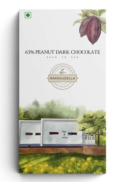 63% Peanut Dark Chocolate
