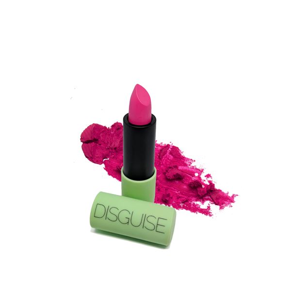 Satin Matte Lipstick ~ Fuchsia Explorer Skin Care Disguise Cosmetics 