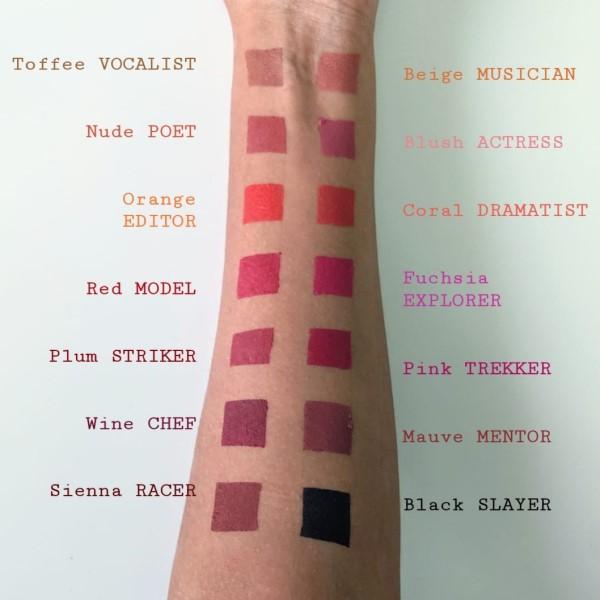 Satin Matte Lipstick ~ Fuchsia Explorer Skin Care Disguise Cosmetics 