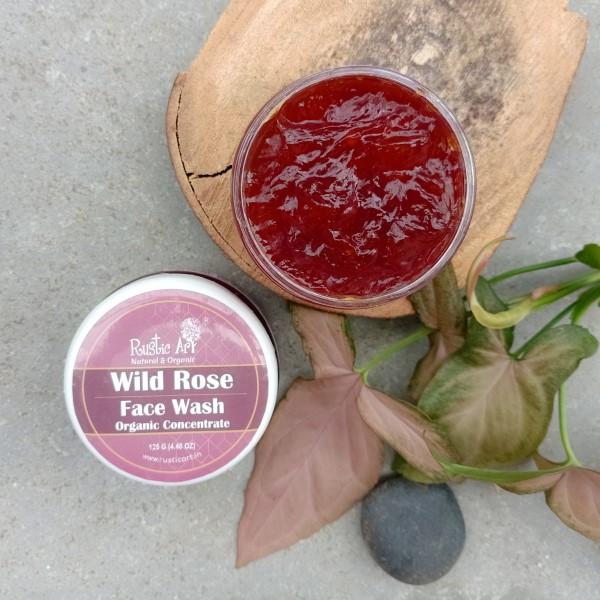 Wild Rose Face Wash Skin Care Rustic Art 
